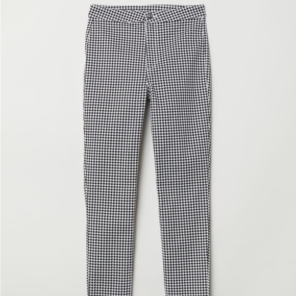 3 for 25! 🌻 H&M Houndstooth Twill Pants 🖤 - Picture 5 of 13